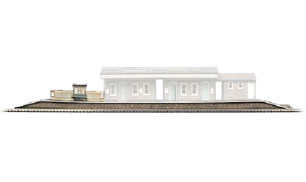 Model railway Island Platform kit