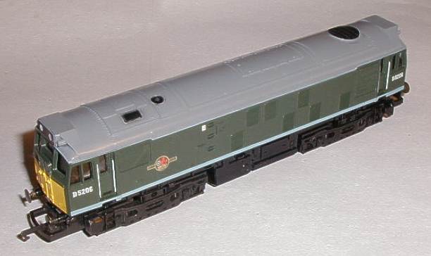 Hornby R253 BR Class 25 Diesel BO BO D5206