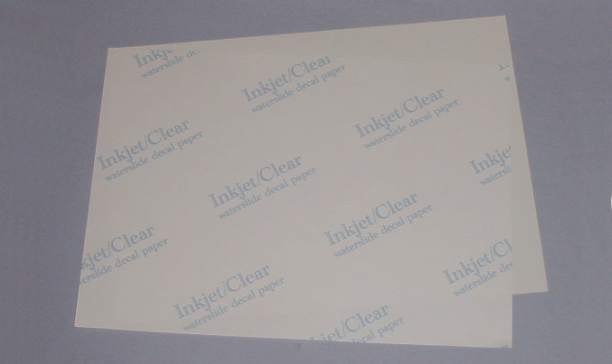 Water Slide Decal sheets