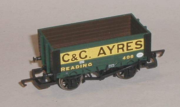 Hornby R6341A 6 Plank Wagon C and C Ayres 406