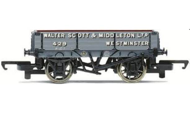 Hornby R6576 Walter Scott and Middleton Ltd 3 plank wagon