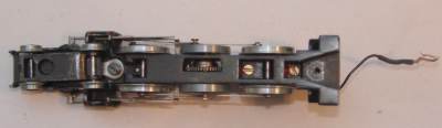 Hornby Dublo front bogie fitted